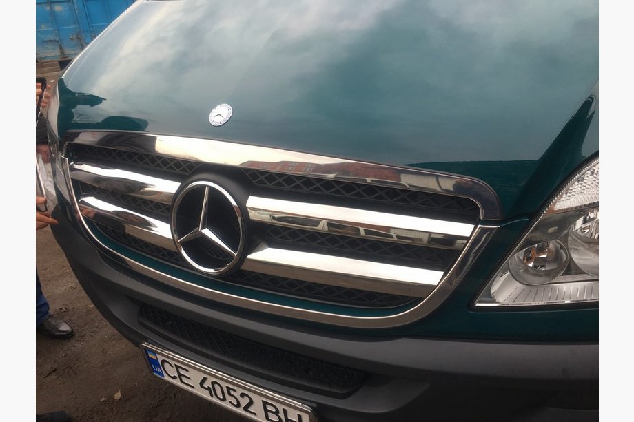 Mercedes Sprinter W906 2006–2018 Chrom Kühlergrill Blenden (2006-2013, Edelstahl) Foto 5