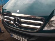 Mercedes Sprinter W906 2006–2018 Chrom Kühlergrill Blenden (2006-2013, Edelstahl) OmsaLine - Italienischer Edelstahl Foto 5