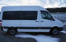 Mercedes Sprinter W906 2006–2018 Windabweiser zum Kleben (2 Stk, DDU-CBR) Foto 1
