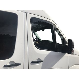 Windabweiser zum Kleben (2 Stk, HIC) Mercedes Sprinter W906 2006–2018 Foto 4