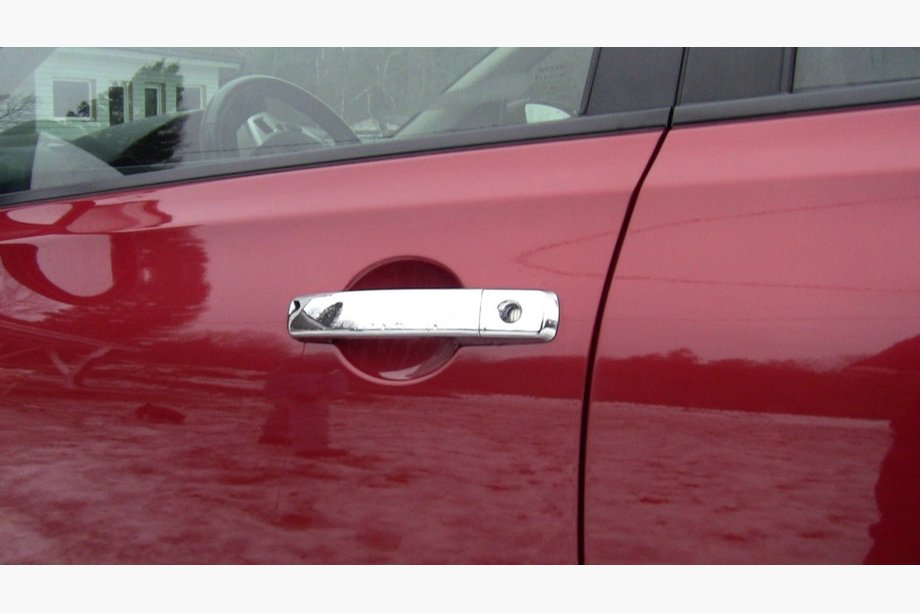 Nissan Navara 2006-2015 Chrom Türgriffblenden (4 Stk, Edelstahl) Mit Chip, Carmos - Türkischer Stahl Image