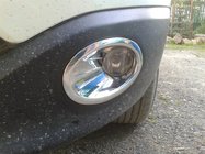 Nissan Qashqai 2007-2010 Chrom Blenden für Nebelscheinwerfer mit Vertiefung (2 Stk, Kunststoff) Foto 7