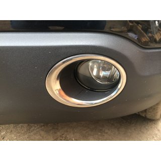 Zierleisten fuer Nebelscheinwerfer Umrandung (2 Stk, Edelstahl) Nissan Qashqai 2007-2010 Foto 1
