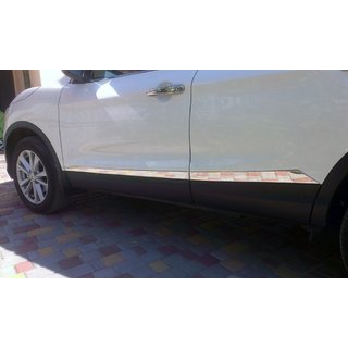 Türleisten OmsaLine (4 Stk, Edelstahl) Nissan Qashqai 2014-2021 Foto 1