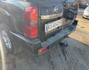Nissan Patrol Y61 1997-2011 Hintere Stoßstange komplett gebraucht (2004-2008) Foto 1