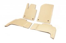 Toyota Land Cruiser 200 2007-2021 EVA Fußmatten Polyurethan (2007-2012, beige) Foto 1