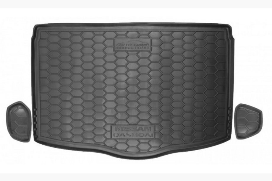 Nissan Qashqai 2014-2021 Kofferraumwanne 2017+ untere Ablage (Autogumm, Kunststoff) Image