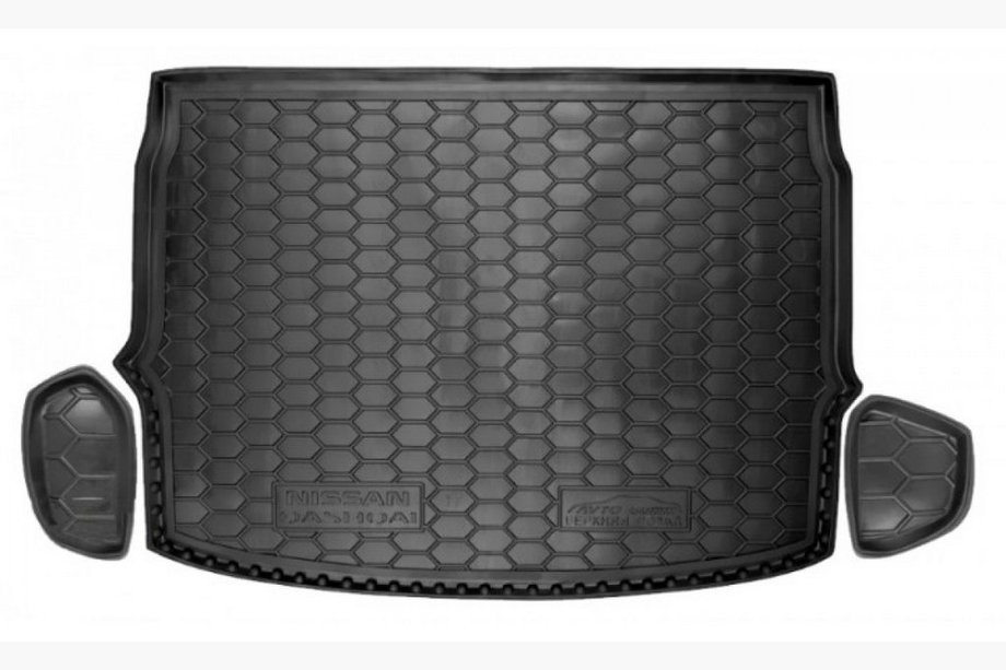 Nissan Qashqai 2014-2021 Kofferraummatte 2017+ obere Ablage (Autogumm, Gummi) Image