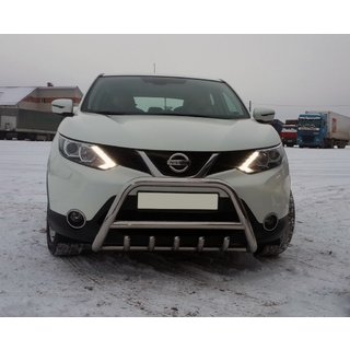 Frontbügel WT003 (Edelstahl) Nissan Qashqai 2014-2021 Foto 1