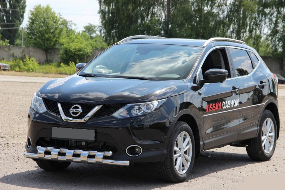 Nissan Qashqai 2014-2021 Frontschutzbügel ST015 (Edelstahl) Image