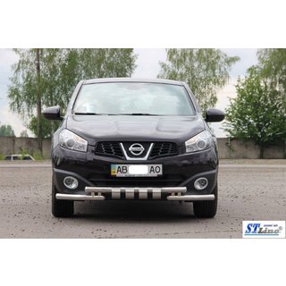 Frontbügel ST009-15 (Edelstahl) Nissan Qashqai 2010-2014 Foto 2
