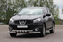 Nissan Qashqai 2010-2014 Frontbügel ST009-15 (Edelstahl) Foto 1