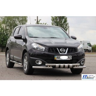 Frontbügel ST009-15 (Edelstahl) Nissan Qashqai 2010-2014 Foto 3