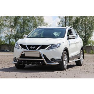 Frontbügel WT003-Plus (Edelstahl) Nissan Qashqai 2014-2021 Foto 1