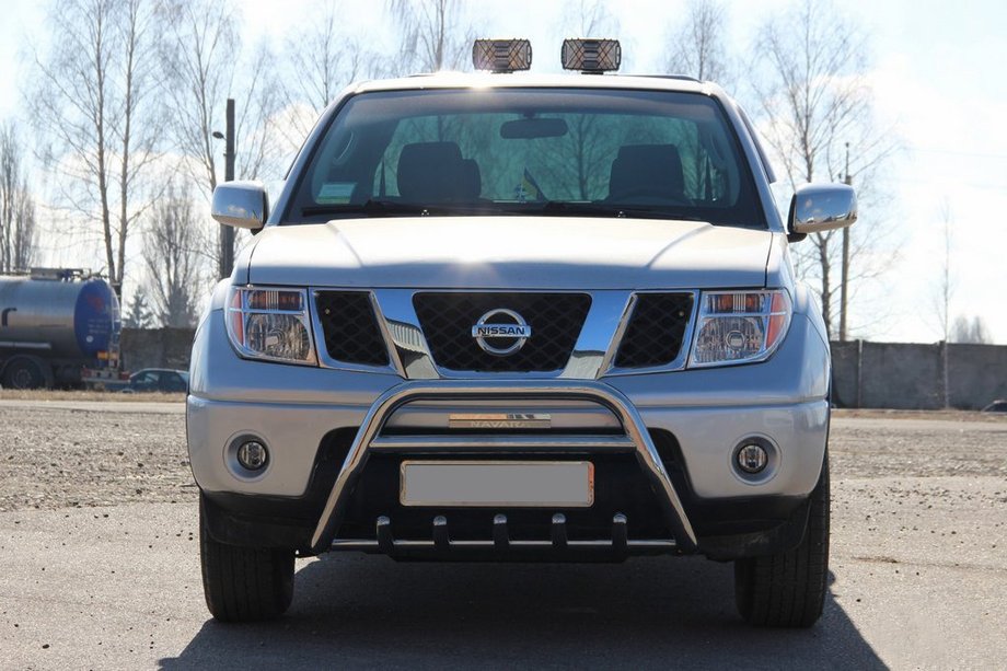 Nissan Navara 2006-2015 Frontbügel WT003 (Edelstahl) Image