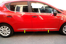 Seat Ibiza 2010-2017 Türleisten Carmos (4 Stk., Edelstahl) Foto 1