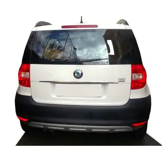 Chromleiste über dem Kennzeichen (Edelstahl) Skoda Yeti 2009-2017