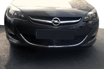 Opel Astra J 2009-2015 Edelstahl Abdeckung für vordere Stoßstange Foto 1