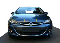 Opel Astra J 2009-2015 Chrom Kühlergrill Abdeckung 2012-2015 (Edelstahl) Foto 1