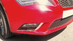 Seat Ibiza 2010-2017 Chrom Abdeckungen für Nebelscheinwerfer (Edelstahl) Foto 1