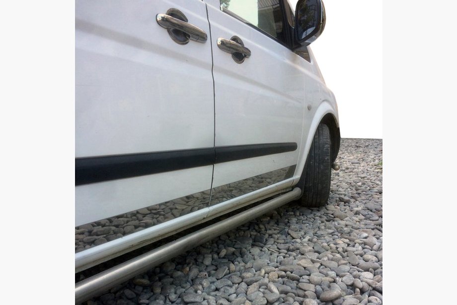 Mercedes Viano 2004-2014 Türleisten Edelstahl (8-teilig, für Türkante) Image