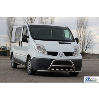 Frontschutzbügel WT003-15 (Edelstahl) Nissan Primastar 2002-2014 Foto 3