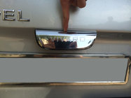 Nissan Primastar 2002-2014 Chromleiste über dem Kennzeichen (Flügeltüren, Edelstahl) Foto 1