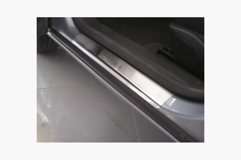 Opel Astra H 2004-2013 Einstiegsleisten Abdeckungen Nataniko (4 Stk., Edelstahl) Image