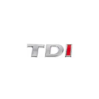 Schriftzug TDI (kursiv) Foto 1