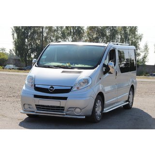 Frontschutzbügel ST014 (Edelstahl) Opel Vivaro 2001–2015 Foto 1