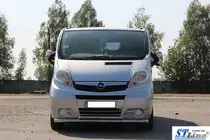 Opel Vivaro 2001–2015 Frontschutzbügel ST014 (Edelstahl) Foto 2