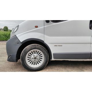 Radlaufverbreiterungen (4 Stk, schwarz) Opel Vivaro 2001–2015 Foto 2