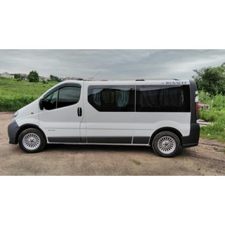 Radlaufverbreiterungen (4 Stk, schwarz) Opel Vivaro 2001–2015 Foto 4