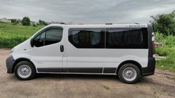 Renault Trafic 2001–2015 Radlaufverbreiterungen (4 Stk, schwarz) 2001-2007, schwarzes Metall, vorne + hinten Foto 6