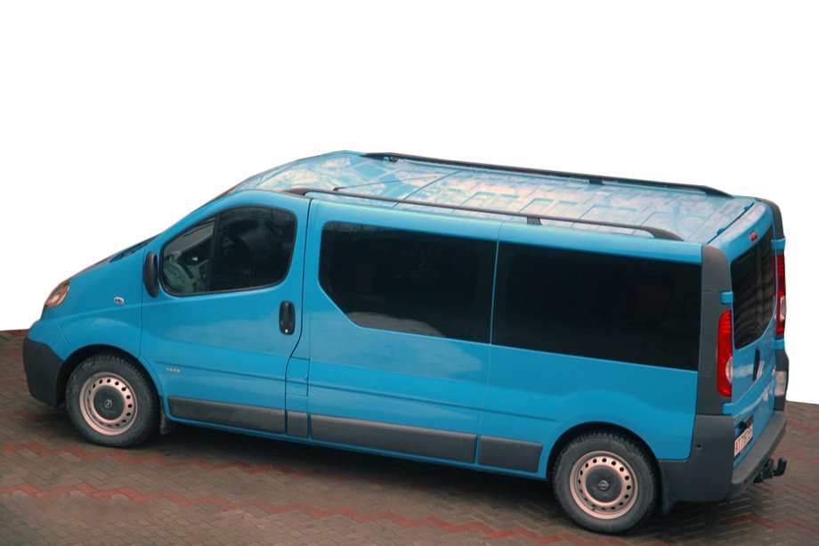 Nissan Primastar 2002-2014 Dachreling Schwarz Image