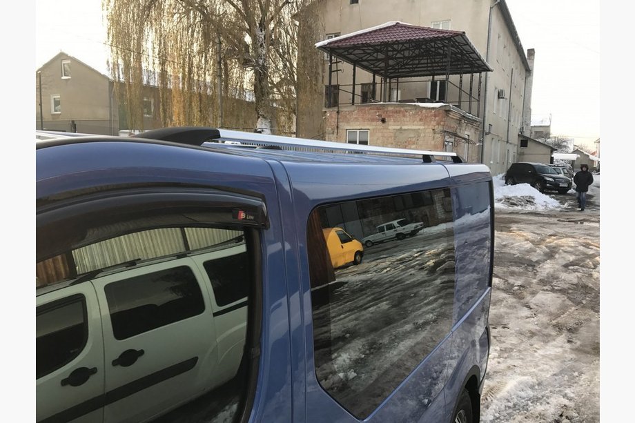 Renault Trafic 2001–2015 Dachreling Chrom Foto 2