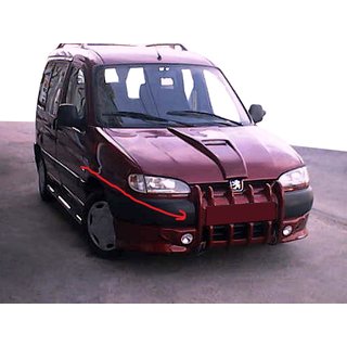Frontstoßstange Aufsatz Fangs (grundiert zum Lackieren) Citroen Berlingo 1996-2008 Foto 2