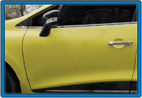 Renault Clio IV 2012-2019 Chrom Türgriffblenden HB (4Stk, Edelstahl) Carmos - Türkischer Edelstahl Foto 2