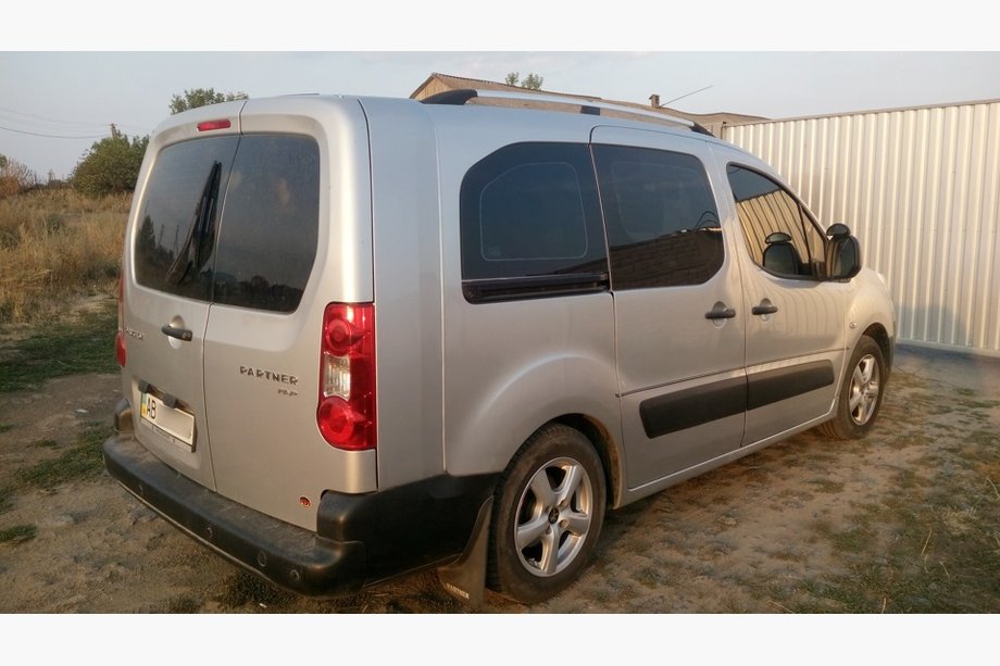 Citroen Berlingo 2008-2018 Chrom Dachreling Mit Metallfüßen Foto 4