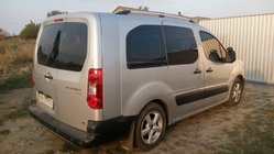 Peugeot Partner Tepee 2008-2018 Dachreling Chrom Kunststoff-Fuesse Foto 3