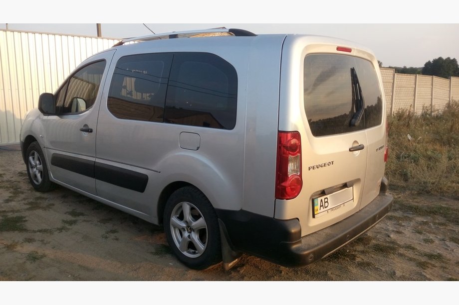 Citroen Berlingo 2008-2018 Chrom Dachreling Mit Metallfüßen Foto 5