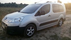 Peugeot Partner Tepee 2008-2018 Dachreling Chrom Kunststoff-Fuesse Foto 5