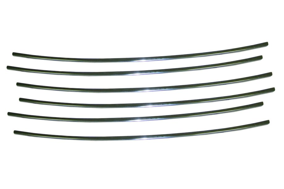 Citroen Berlingo 2008-2018 Zierleisten für Kühlergrill (6 Streifen, Edelstahl) Image