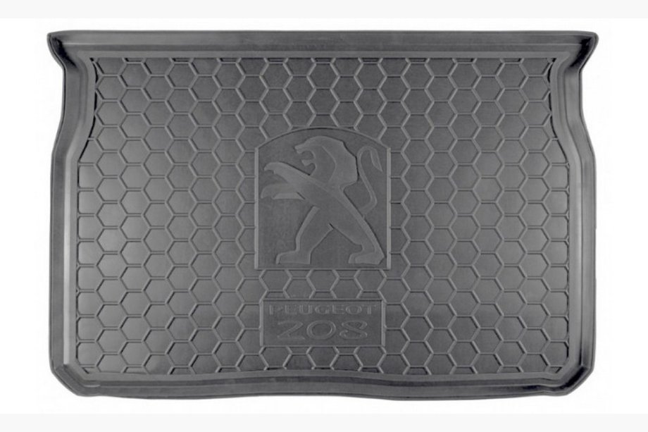 Peugeot 208 2012-2019 Kofferraummatte (Kunststoff) Image