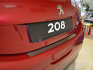 Peugeot 208 2012-2019 Heckstoßstangenabdeckung Natanika (Edelstahl) Foto 1
