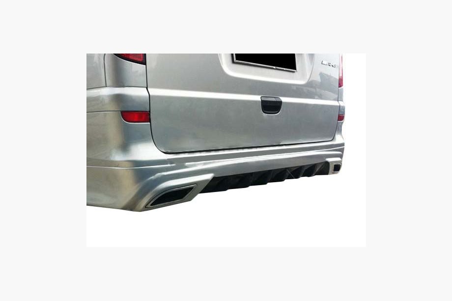 Mercedes Viano 2004-2014 AMG Heckstoßstangenabdeckung (grundiert zum Lackieren) Image