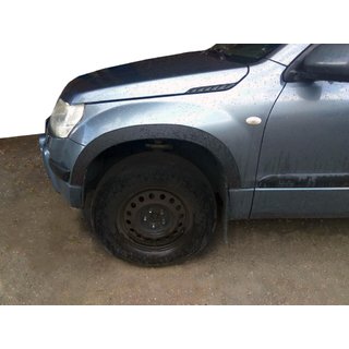 Radlaufverbreiterungen (4 Stk, schwarz) Suzuki Grand Vitara 2005-2017 Foto 1