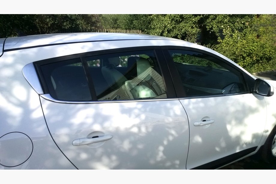 Renault Megane III 2009-2016 Fensterunterkante Chromleisten (HB, 6 Stk., Edelstahl) Image