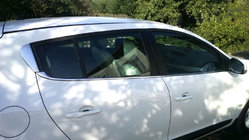 Renault Megane III 2009-2016 Fensterunterkante Chromleisten (HB, 6 Stk., Edelstahl) Foto 1