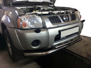 Nissan NP300 1999-2015 Frontschutzbügel ST014 (Edelstahl) Foto 1